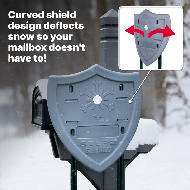 Step2 Snow Shield Freestanding Mailbox Enclosure & Reviews Wayfair